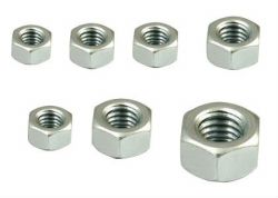 zinc plated hex nuts