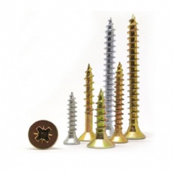 pozi flat head chipboard screw